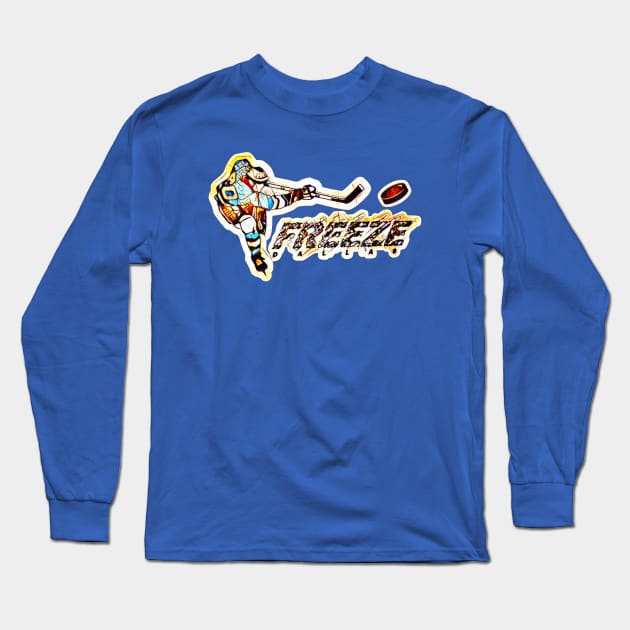 Dallas Freeze Hockey Long Sleeve T-Shirt by Kitta’s Shop